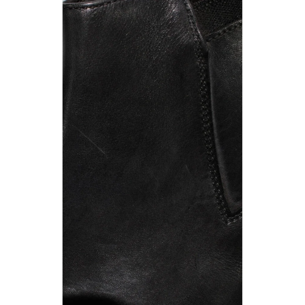 Di Bianco NWD Chelsea Boots Size 9 US in Dark Gray Leather Made in Italy